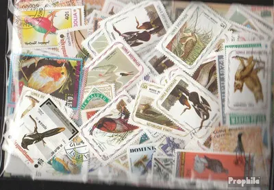 Produktbild von Briefmarken Motive 1.500 verschiedene Vögel Marken