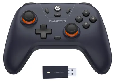Obrázek produktu pro Bezdrátový ovladač pro PC a Switch s joysticky využívajícími technologii Hall efektu (fialová barva)