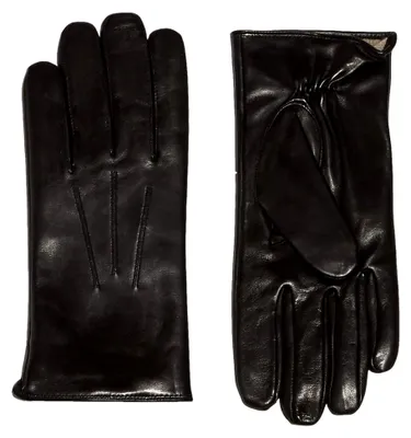 Produktbild von Klassische Herren Handschuhe aus Wolle mit drei Handaufnähten und Halbsteppnaht, 2 Zoll Länge