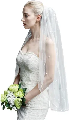Immagine prodotto di Abito da sposa lungo e bianco per un matrimonio da sogno - Taglia unica