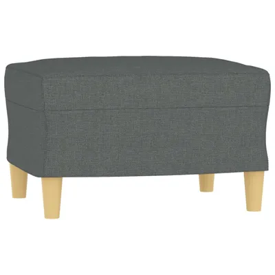 Immagine prodotto di Poggiapiedi Grigio Scuro 60x50x41 cm in Tessuto