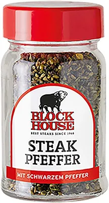 Produktbild von BLOCK HOUSE Steakpfeffer, 50g Glas