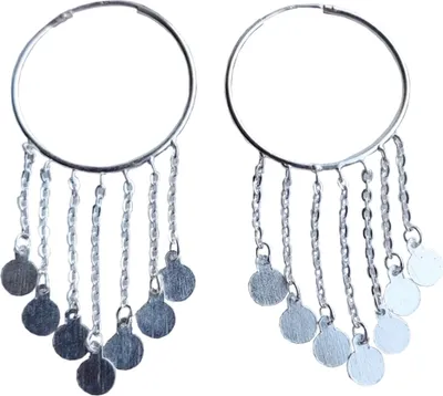 Produktbild von Damen Creolen Diana aus 925 er Sterling Silber