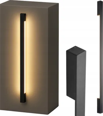 Obrázok produktu pre LED nástenná lampa pre interiér aj exteriér, moderná, 100 cm, veľmi teplé svetlo