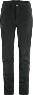 Productafbeelding van Fjällräven dames wandelbroek Abisko Trail Stretch, kleur zwart, maat 38R