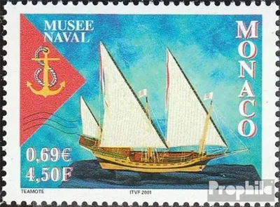 Produktbild von Briefmarken Monaco 2001 Mi 2557 (kompl.Ausg.) postfrisch Schifffahrtsmuseum