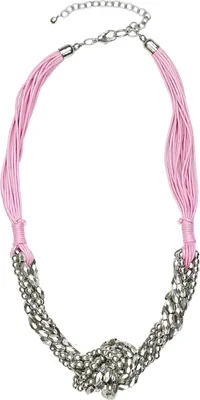 Produktbild von Kurze Kette Hera mit Metallknoten von collezione alessandro