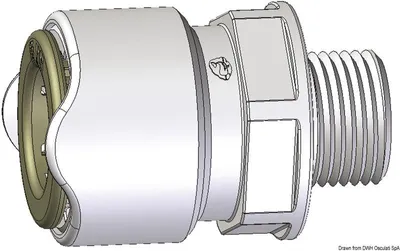 Immagine prodotto di Adattatore balena 3/8" BSP filettatura maschio , 1 pezzo