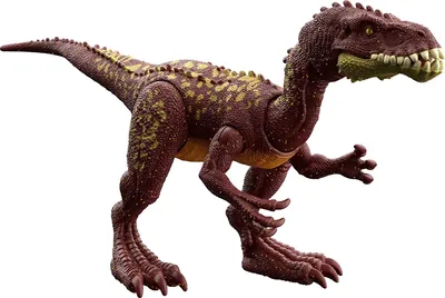 A toy dinosaur figure against a white background.