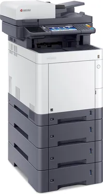 Produktbild von KYOCERA ECOSYS M6635cidn, Laser, Farbdruck, 9600 x 600 DPI, A4, Direktdruck, Schwarz, Weiß