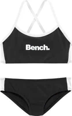 Produktbild von Bench Bustier-Bikini schwarz-weiß Größe 122/128