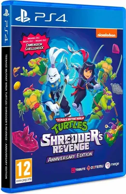 Produktbild von Playstation Games Ps4 Teenage Mutant Ninja Turtles Shredder’s Revenge Anniversary Edition Mehrfarbig  Mehrfarbig One Size