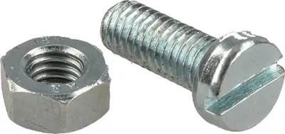 Produktbild von tecuro Lochbandschrauben M8 x 20 mm, komplett mit Mutter & Schraube (100 Stück)