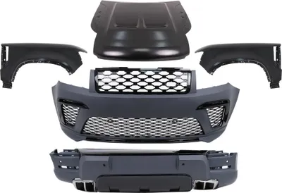 Image de Bodykit pour Defender SUV L663 2019+ Pare-chocs Capot Calandre Ailes Sorties d'échappement.