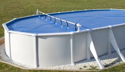 Obrázok produktu pre Gre 40135, Manuálny kryt na bazén, Nerezová oceľ, Biela, 6 m, 6500 mm, 7,72 kg, Box