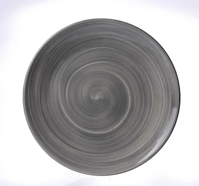 Produktbild von Flirt by R&B 745.078, Essteller, Rund, Keramik, Grau, Weiß, 260 mm, 260 mm