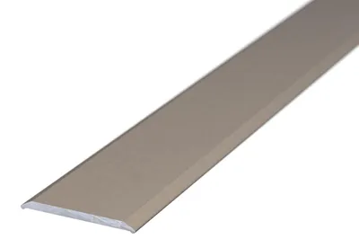 Produktbild von Carl Prinz Aluminium Übergangsprofil 114 Edelstahl matt 100 cm | selbstklebend | 24 mm | Boden Übergangsprofil