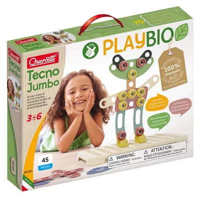 Produktbild von Quercetti Baukasten Play  Tecno Jumbo 42-teilig Lernspielzeug