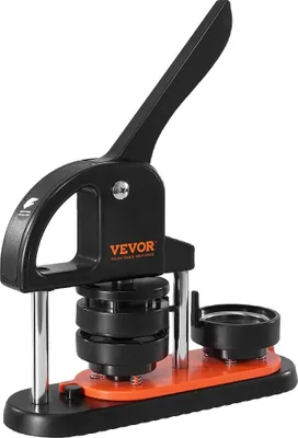 Immagine prodotto di Macchina per fare bottoni, impugnatura ergonomica, set di accessori completo, JMB-58 100 bottoni