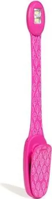 Produktbild von Mondikaarten Leselampe Flexilight Xtra Pink Leaf - LED Buchlampe