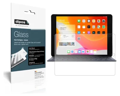 Obrázok produktu pre 1x ochranná fólia pre Apple iPad 10,2" (2019) matná - proti nárazom 9H fólia dipos Glass plastové sklo