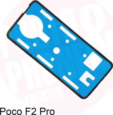 Produktbild von Poco F2 Pro Akkudeckel Klebefolie Kleber Backcover Rahmen Adhesive Dichtung Batterie