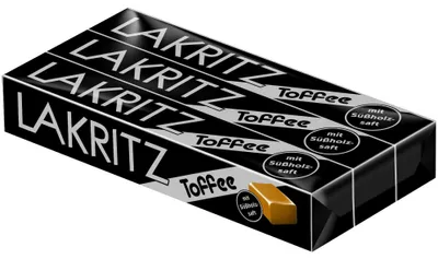Produktbild von Perfetti van Melle Lakritz Toffee 3x41g
