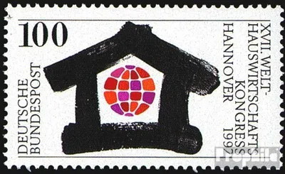 Produktbild von Briefmarken BRD (BR.Deutschland) 1992 Mi 1620 (kompl.Ausgabe) postfrisch Welthauswirtschaftskongreß