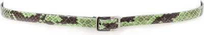 Immagine prodotto di 6357AB cintura donna VICOLO green eco leather belt woman