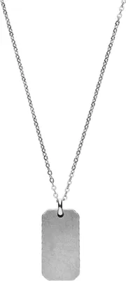 Produktbild von XENOX Halskette Schildanhänger Herren silber X4237