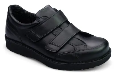 Produktbild von Nursing Care GENTLE A D30A11 Diabetikerschuh für Herren, schwarz, Größe 1: 45