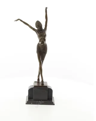 Productafbeelding van Bronzen Beeld Van Een Egyptische Danseres