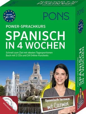 Produktbild von PONS Power-Sprachkurs Spanisch in 4 Wochen