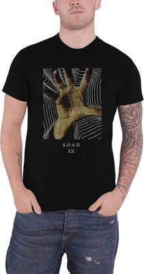 Produktbild von System Of A Down - "20 Years" T-Shirt für Herren/Damen Uni RO1749 (L) (Schwarz)