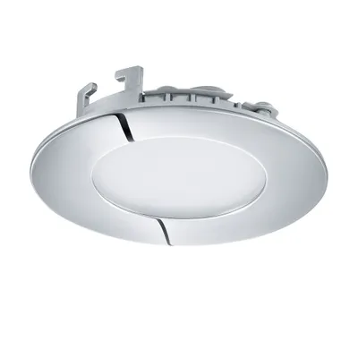Produktbild von EGLO Fueva 1, Einbaustrahler, Nicht austauschbare(s) Leuchtmittel, LED, 2,7 W, 4000 K, Chrom, Weiß