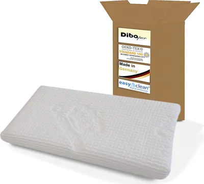 Produktbild von Alanpur Intensiv Cashmere Kopfkissen 70 x 33,5 x 10 cm Orthopädisches Nackenstützkissen Memory-Foam Kissen