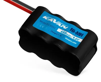 Productafbeelding van KAVAN NiMH 650mAh/9,6V - Blokbatterij