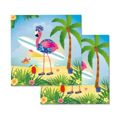 Produktbild von 20 Servietten Flamingo