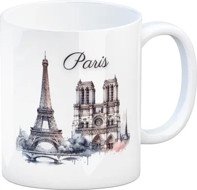 Produktbild von Wahrzeichen Paris Kaffeebecher