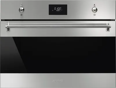 Immagine prodotto di Smeg Classic Classica Forno microonde da incasso SF4301MX Acciaio Inox
