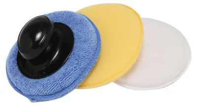 Productafbeelding van Polierpads set met 3 stuks voor gelijkmatige polijsting