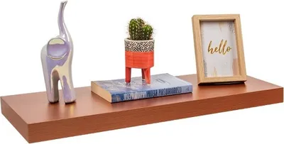 Produktbild von Bücherregal Wand, Wandregal 60x24 cm - Regal Wand, Schweberegal, Hängeregal