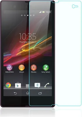 Produktbild von Sony Xperia Z Displayschutzfolie 9H Verbundglas Panzer Schutz Glas Tempered Glas