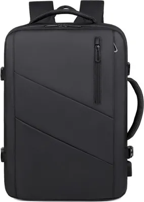 Obrázek produktu pro eCa PL182 Elegantní cestovní batoh / kabinové zavazadlo, USB, 25 l, 42 x 28 x 21 cm, černá