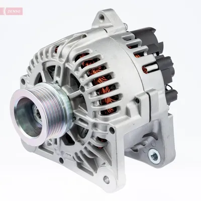 Produktbild von DENSO Generator 14V 110A mit Mehrfachriemenscheibe, Riemenscheiben-Ø 55 mm, 6 Rippen DAN1509
