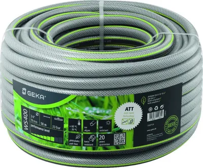 Zdjęcie produktu dla Wąż wodny WS400, długość 50 m, średnica wewnętrzna 19 mm, średnica zewnętrzna 24,2 mm
