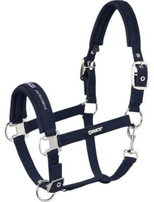 Image de Eskadron Halfter Double Pin Buckle Softshell Nylonhalfter Nightblue W