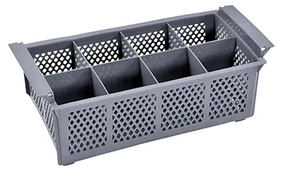 Obrázek produktu pro Koš na příbory,koš na myčku nádobí s 8 přihrádkami - 42, 5 x 20, 5 x 15 cm,