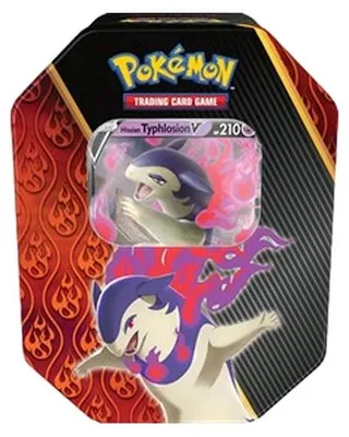 Immagine prodotto di Pokemon Divergent Powers Tins: Hisuian Typhlosion V Tin