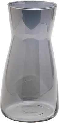 Produktbild von Glasvase 20 cm, Transparent, Für Tischdekoration, Rauchgrau